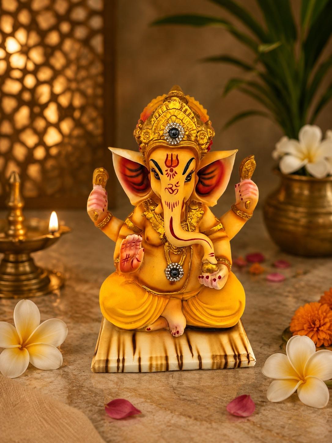 Resin Ganesha 10 Inch 1