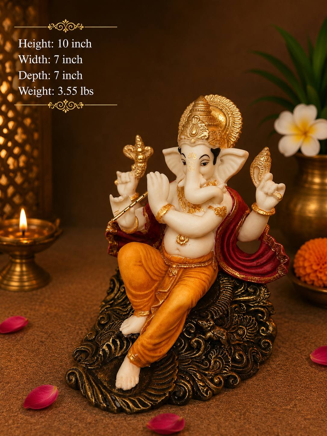 Resin Ganesha 10 Inch 1