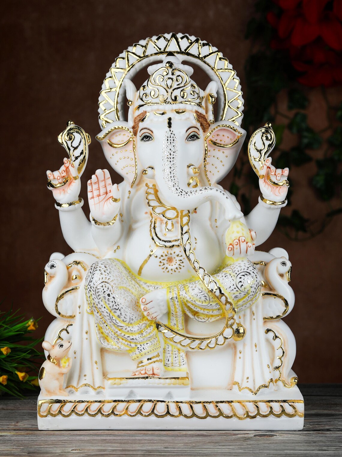 Ganesha 15" (Embossed)