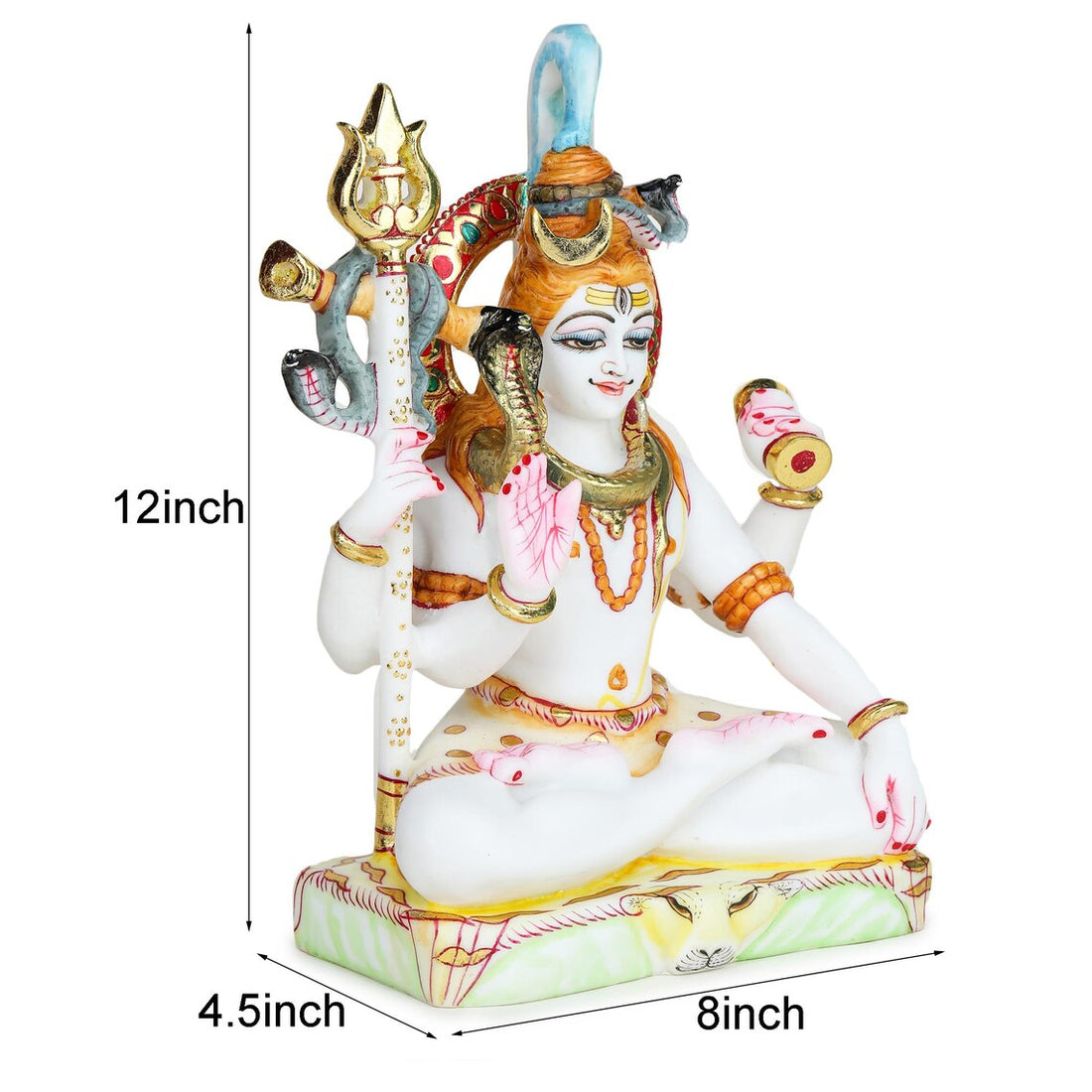 Shiva 12" (Golden Black Snake)