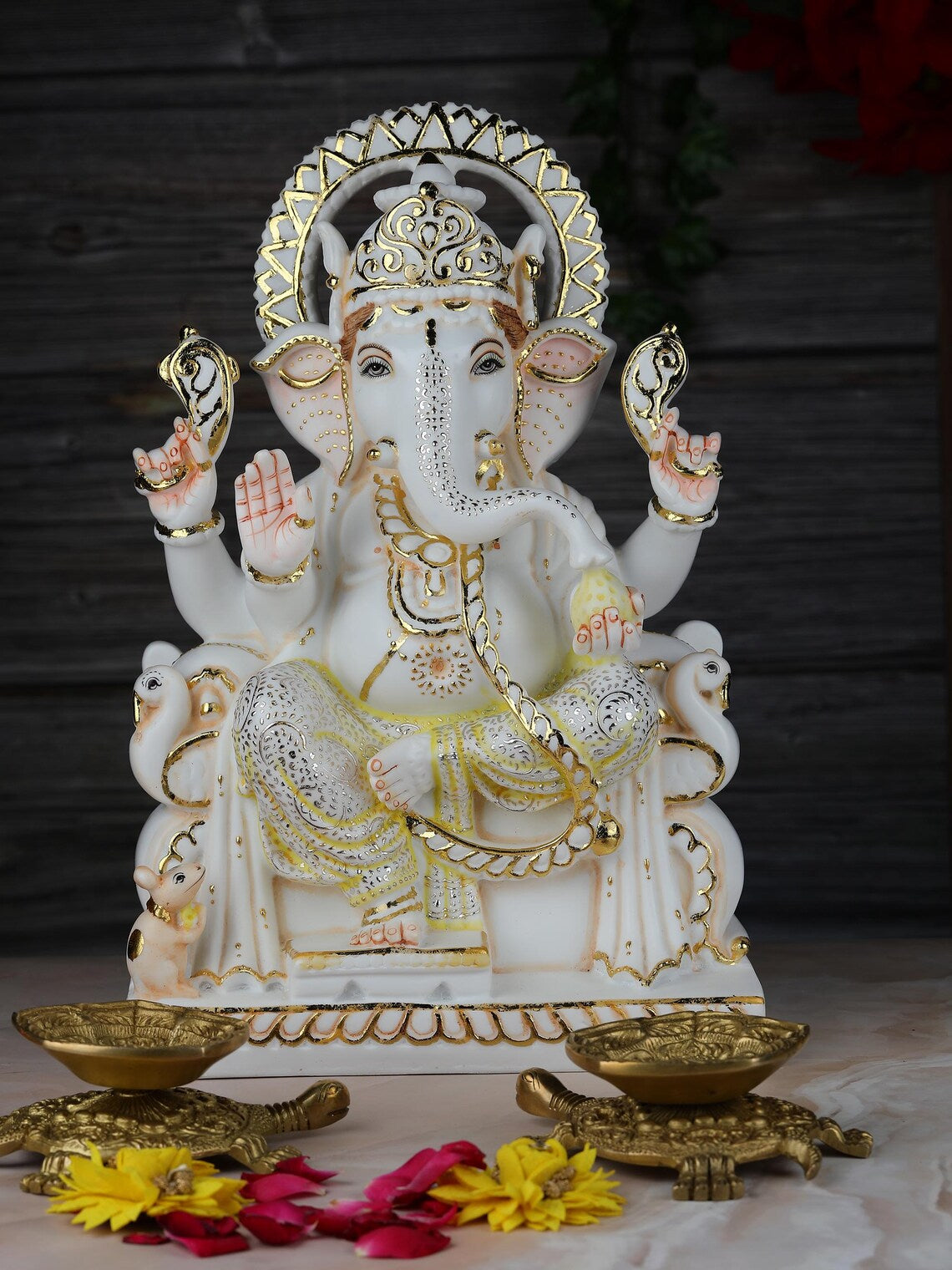 Ganesha 15" (Embossed)
