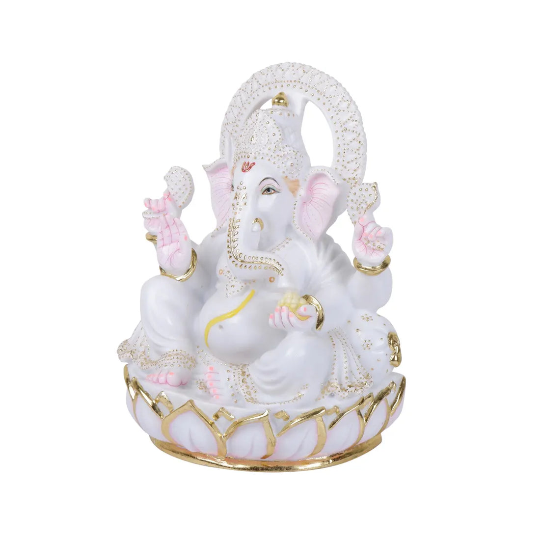 Pure Makrana Cultured Marble Ganesha 12 Inch 1