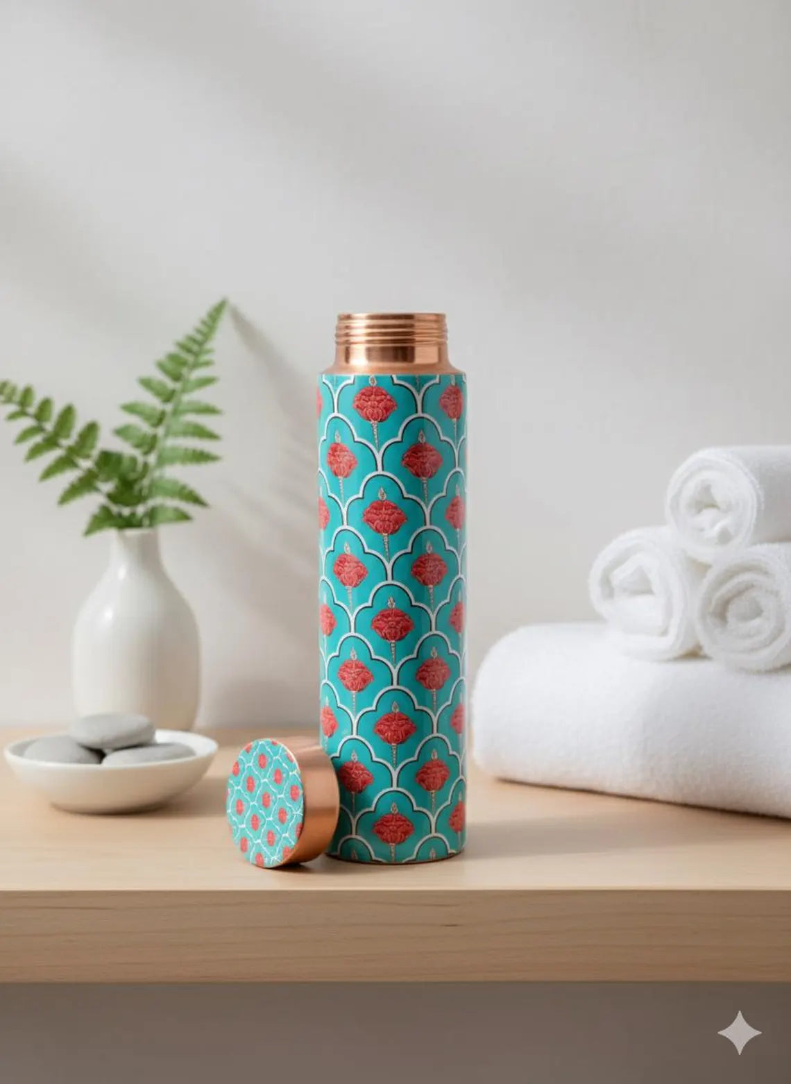 Copper Water Bottle 32 Oz