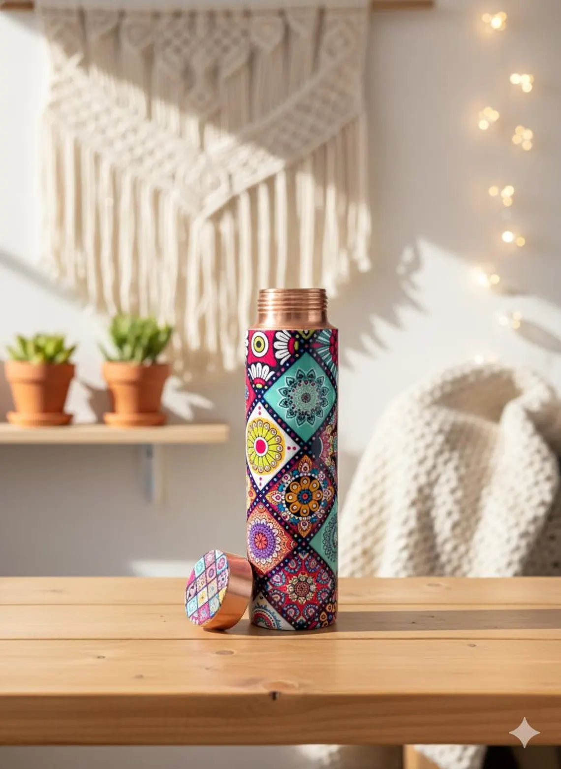 Copper Water Bottle 32 Oz