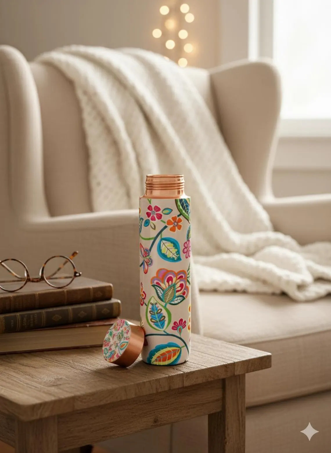 Copper Water Bottle 32 Oz